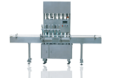<b>全自動直線式液體灌裝機</b>